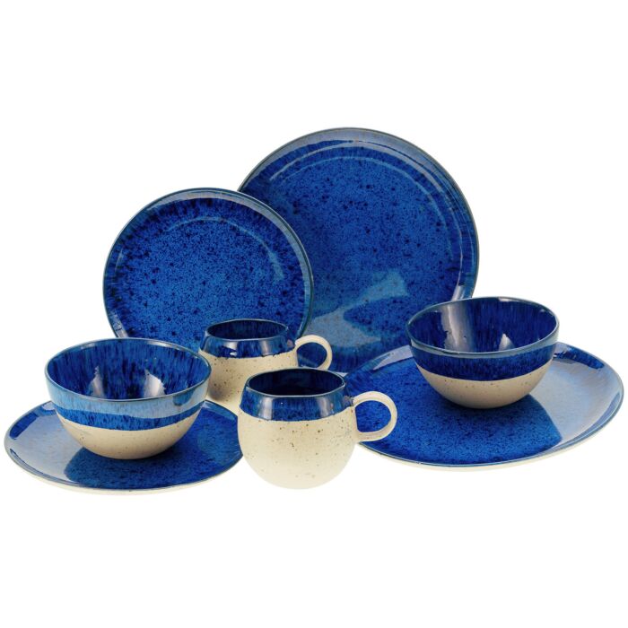 Geschirr-Set Deep Blue, 8-teilig main product photo