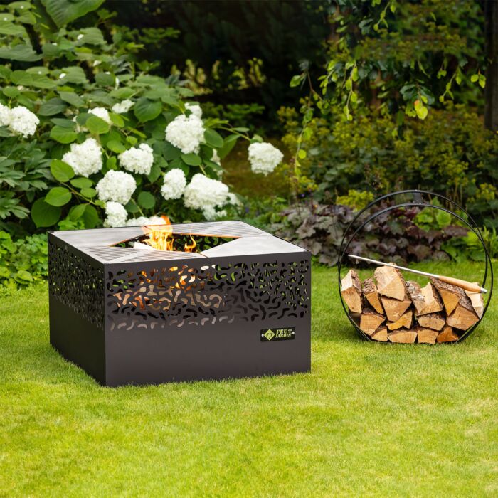 Feu du Jardin Gartenfeuer Carre