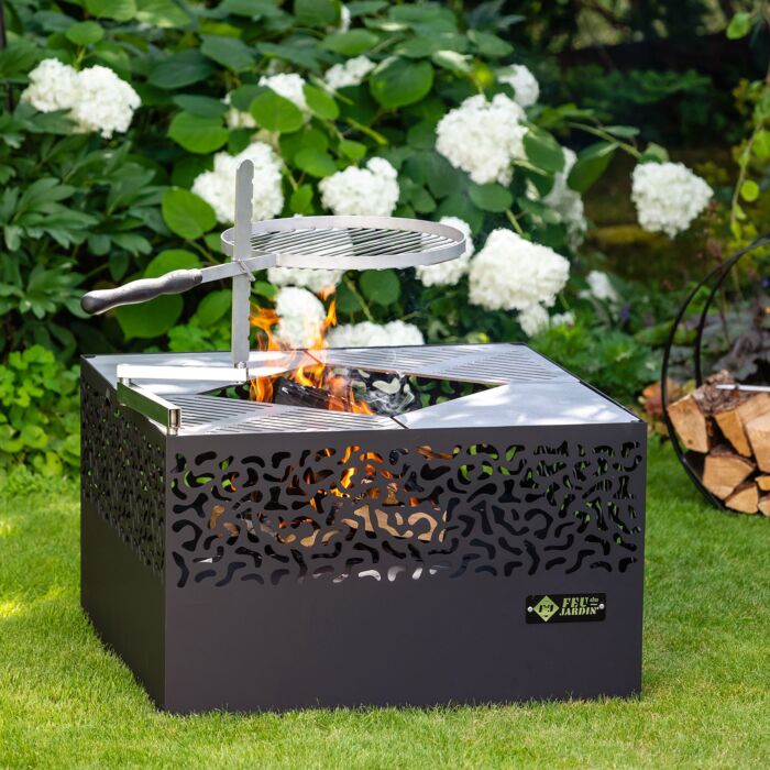 Feu du Jardin Gartenfeuer Carre