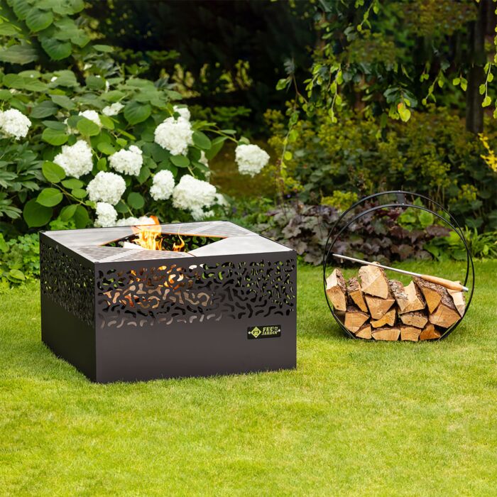 Feu du Jardin Holzregal Round in Kreisform