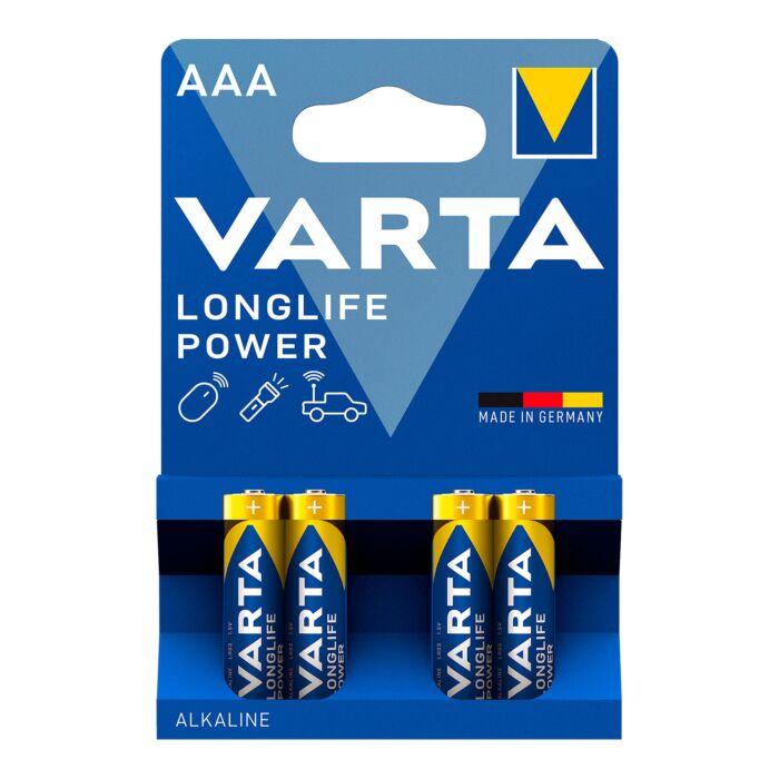 Batterien AAA, 4er-Pack main product photo