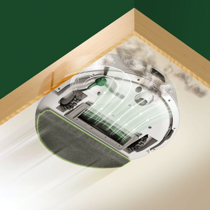iRobot Saug- und Wischroboter Roomba 105 Combo, mit App-Steuerung