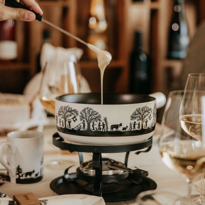 Käsefondue-Set «Bergchilbi»