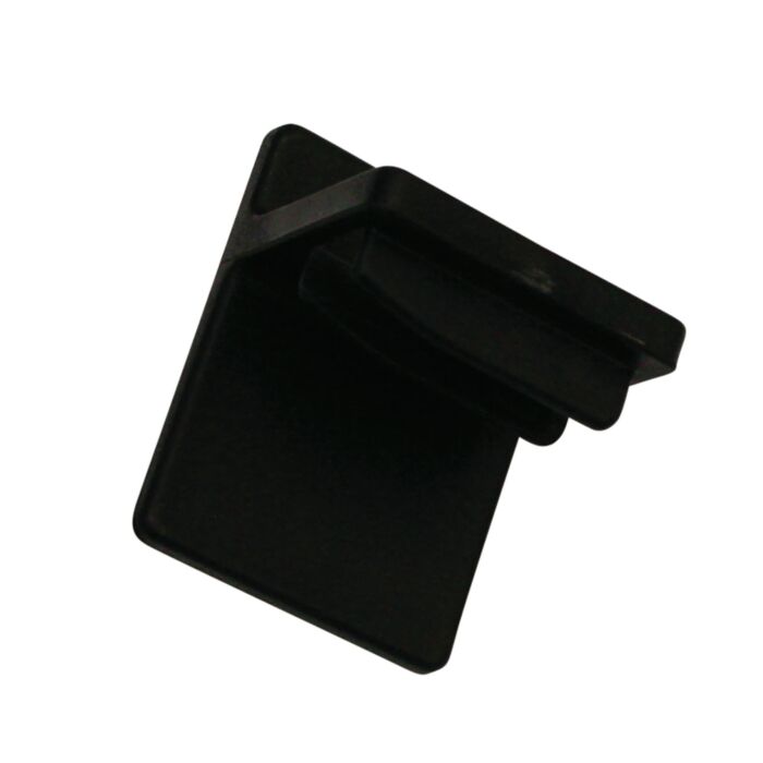Klebeträger 4er Set, mit Tesa Klebstreifen schwarz