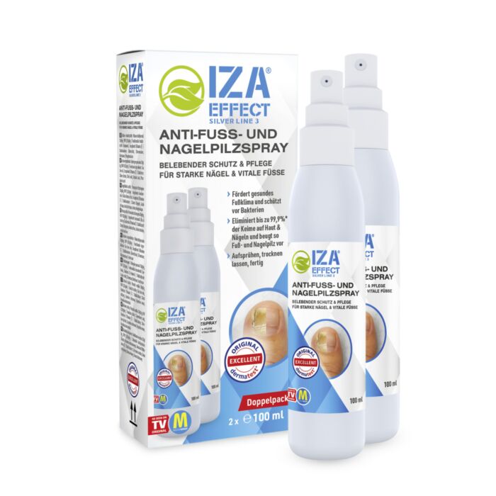 IZA Effect Fuss- und Nagelpilzspray Duo 2x100ml main product photo