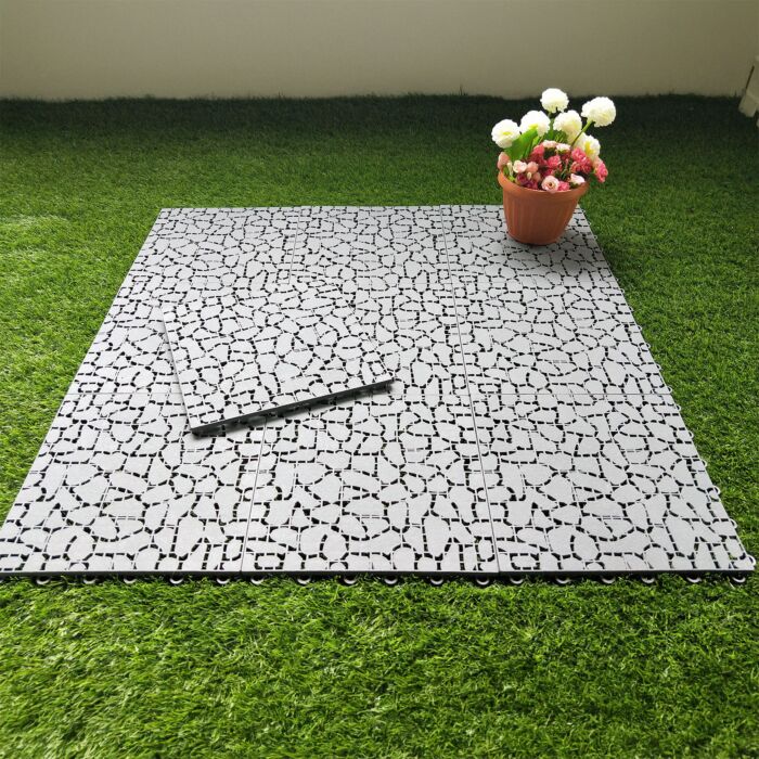 Gehwegplatten 9er Set Stone
