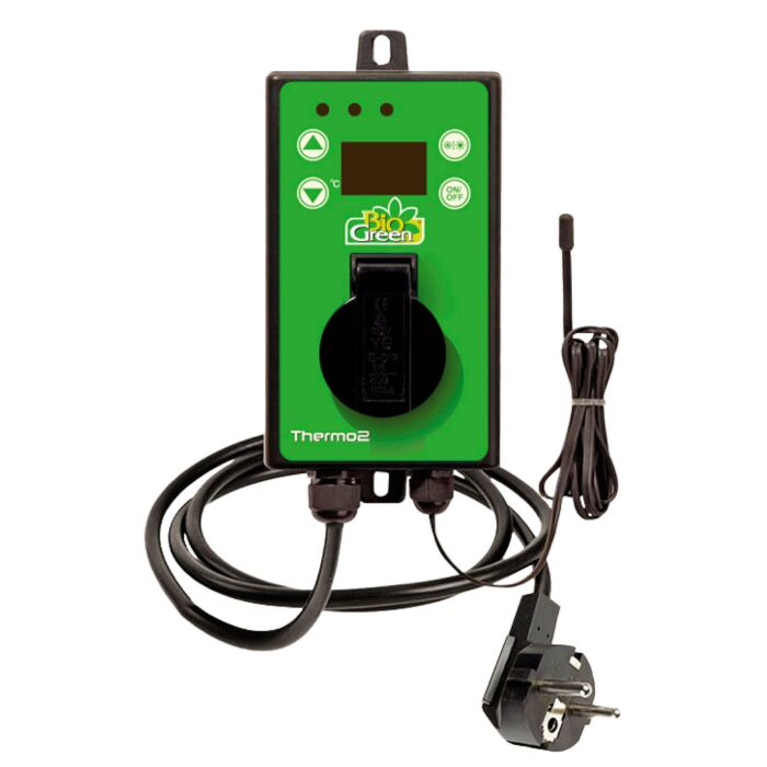 Bio Green Gewächshausheizung mit digitalem Thermostat