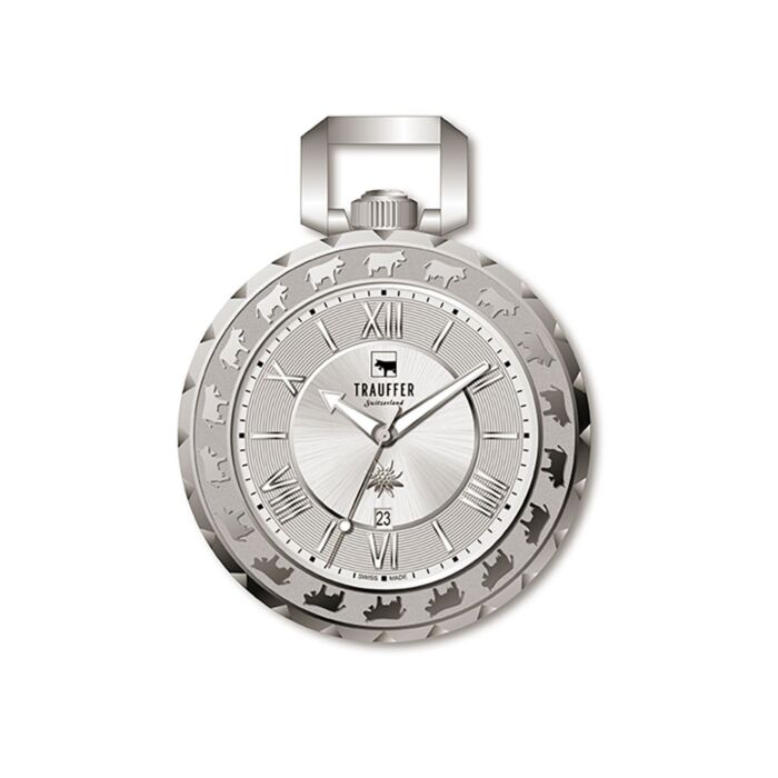 Trauffer montre de poche avec chaîne d'ancre main product photo