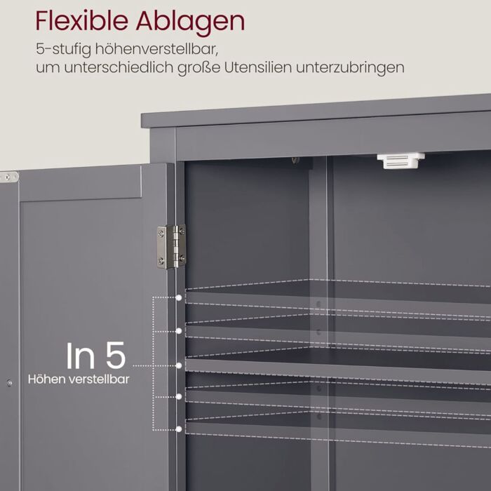 Badezimmerschrank, 4-türig