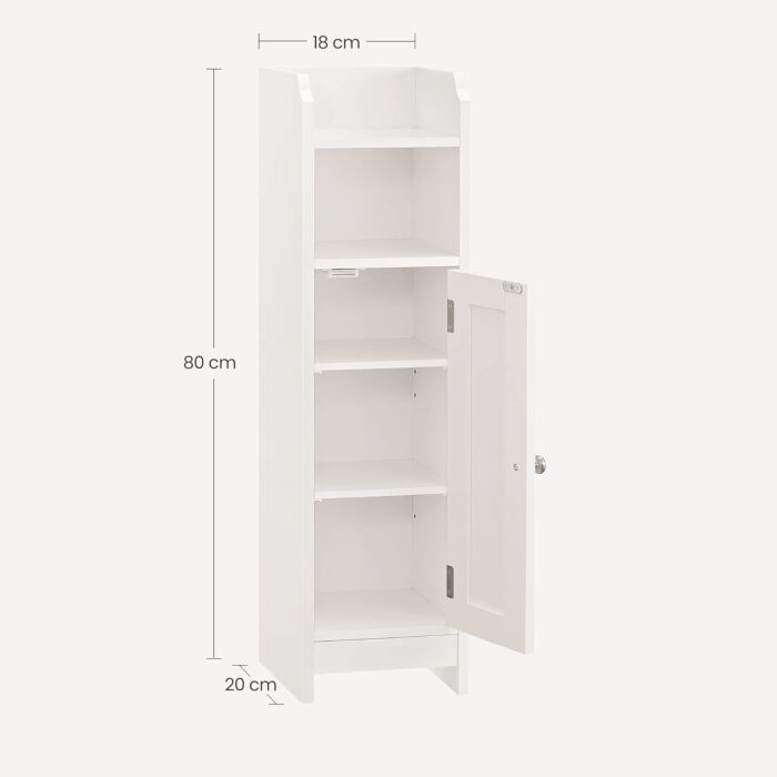 VASAGLE Badezimmerschrank Nino
