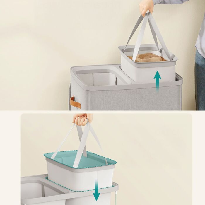 Songmics Wäschekorb 170 Liter