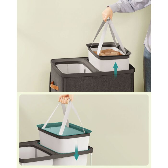 Songmics Wäschekorb 170 Liter