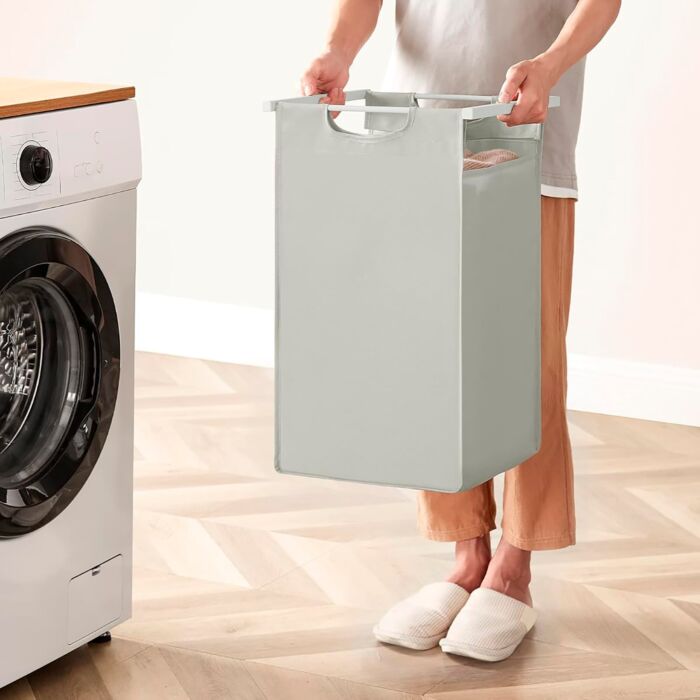Trieur à linge VASAGLE avec 3 compartiments de 38 litres