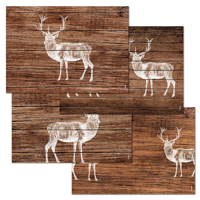 Set de table en papier Deer Lodge main product photo