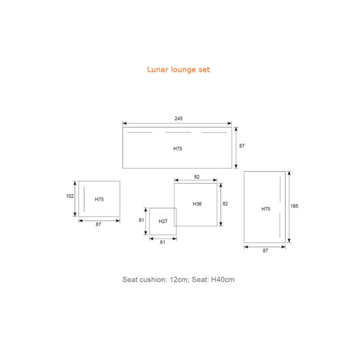 Lounge Set Lunar
