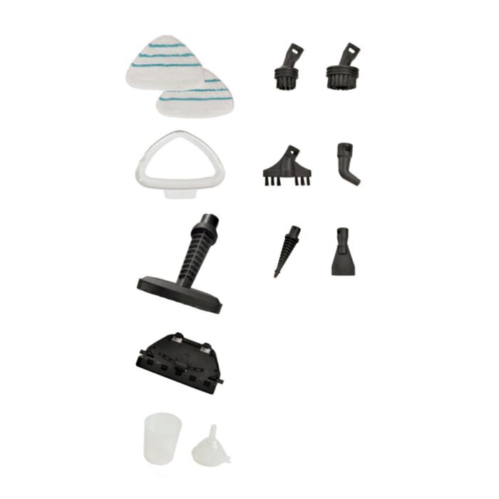 Nettoyeur vapeur Ariete 10 en 1, avec kit d'accessoires