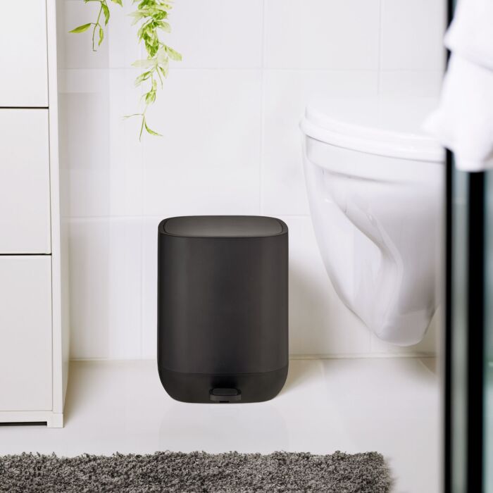 Poubelle à pédale Davos 6,5 litres avec système Easy-Close