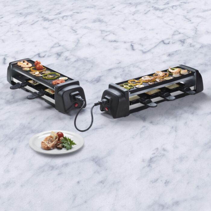 Ohmex Raclette-Grill Connect, verbindbar