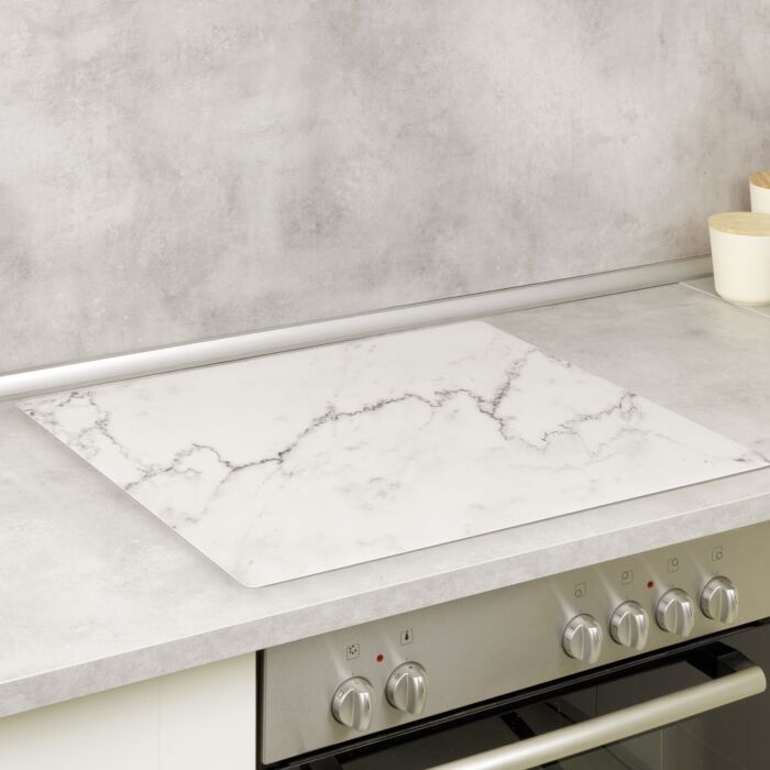 Tapis de protection Marbre blanc