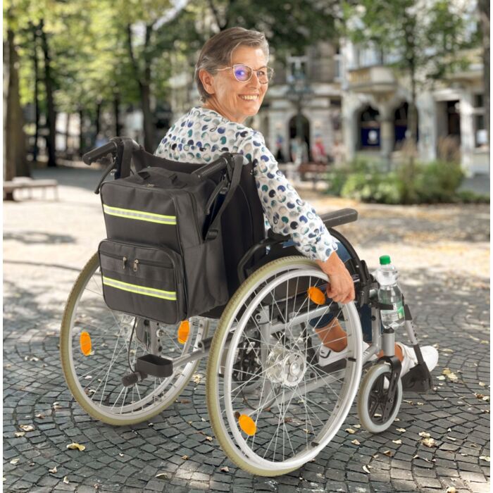 Sac pour fauteuil roulant/déambulateur 30,5x19x36 cm