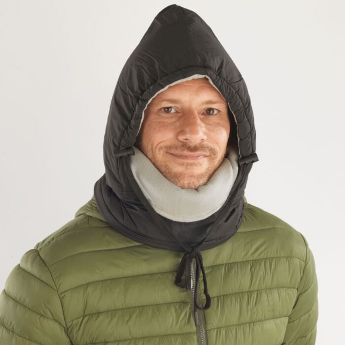 Bonnet à capuche 4 en 1 avec polaire collée