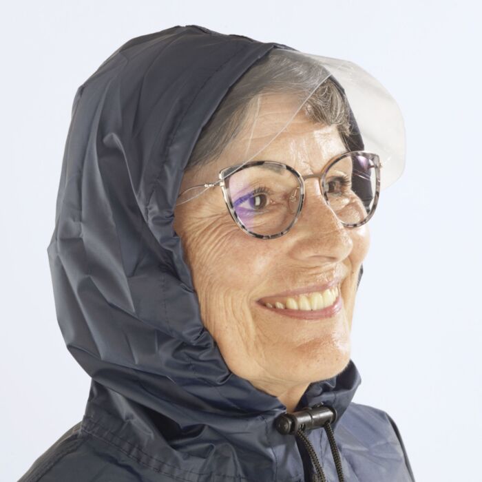 Cape imperméable pour déambulateur, coupe-vent