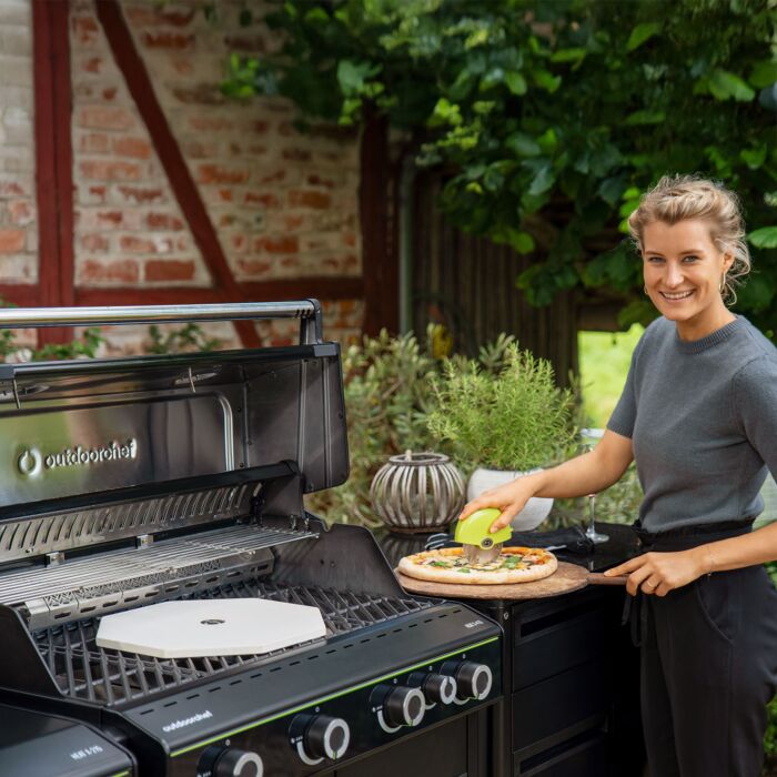Pierre à pizza Outdoorchef pour barbecue à gaz Heat C-335