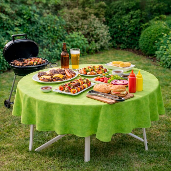 Nappe Arabella verte, ronde