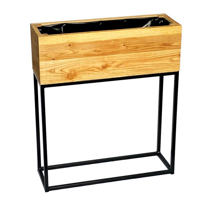 Hochbeet aus Holz/Metall