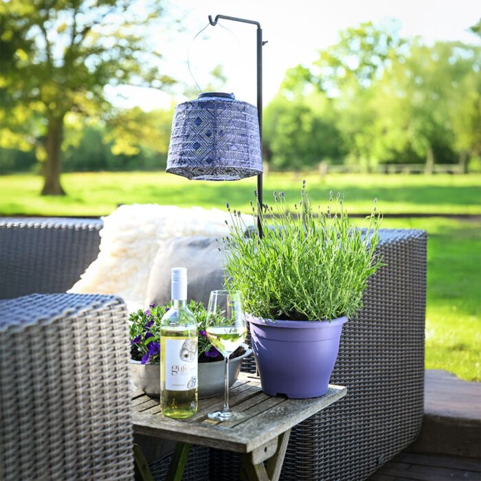 Lumiz Solar-Lampion Lampshade 14x20 cm