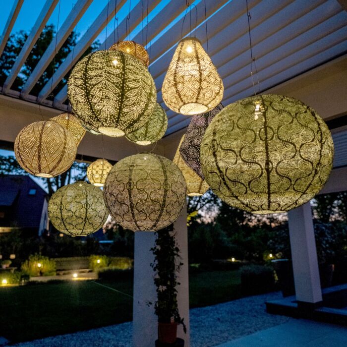 Lumiz Solar-Lampion Round Ø 20 cm