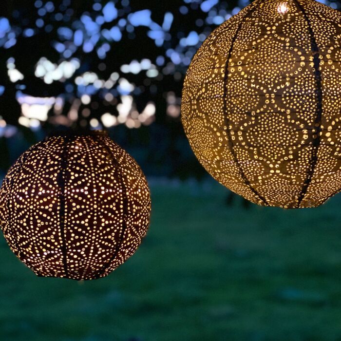 Lumiz Solar-Lampion Round Ø 20 cm