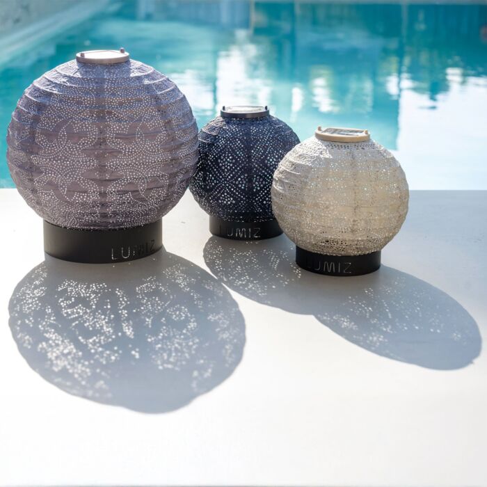 Lumiz Solar-Lampion Round Ø 20 cm