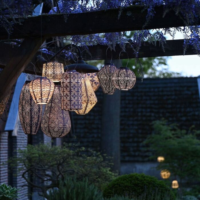 Lumiz Solar-Lampion Round Ø 20 cm