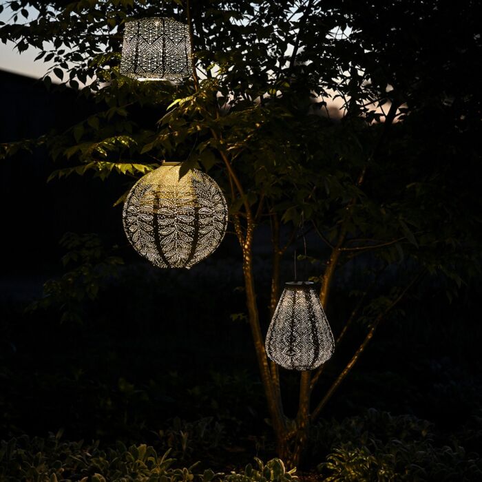 Lumiz Solar-Lampion Tulip Ø 20 cm