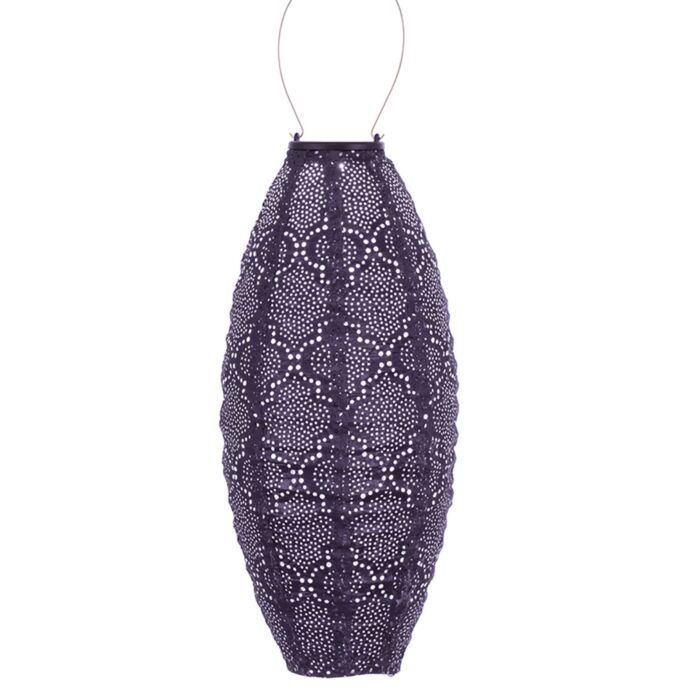 Lumiz Solar-Lampion Long oval 45x20 cm