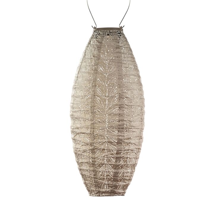 Lumiz Solar-Lampion Long oval 45x20 cm