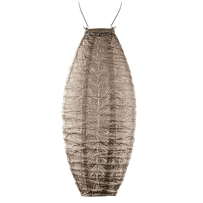 Lumiz Solar-Lampion Long oval 45x20 cm