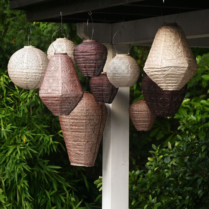 Lanterne solaire Lumiz Lampshade 43x28 cm