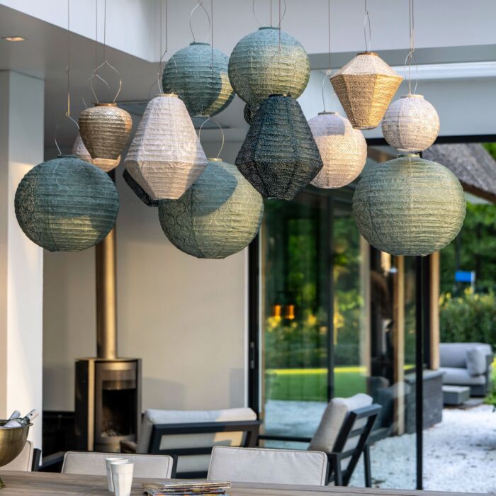 Lanterne solaire Lumiz Lampshade 43x28 cm
