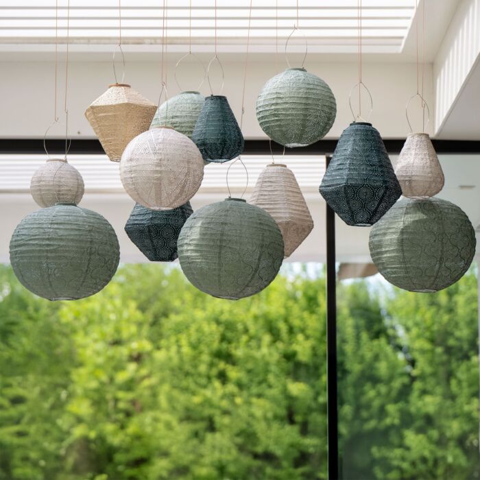 Lumiz Solar-Lampion Can 37,5x30 cm