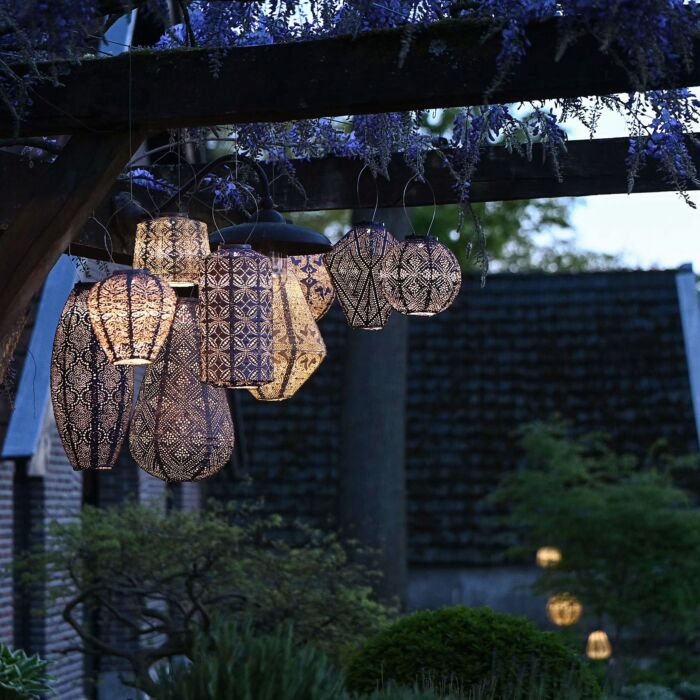 Lumiz Solar-Lampion Jar 33,7x30 cm