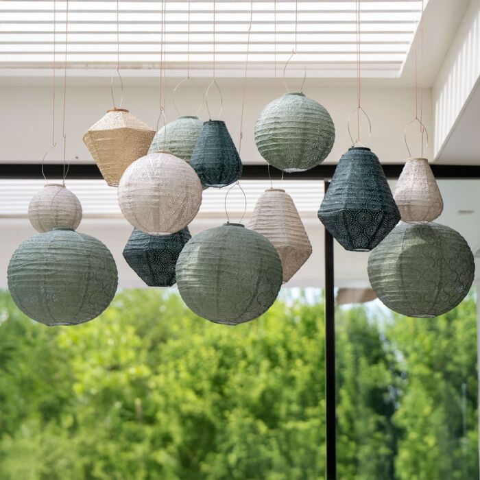Lumiz Solar-Lampion Round Ø 30 cm