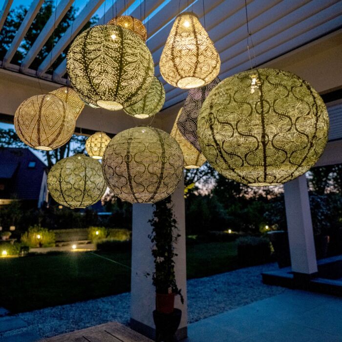 Lumiz Solar-Lampion Round Ø 30 cm