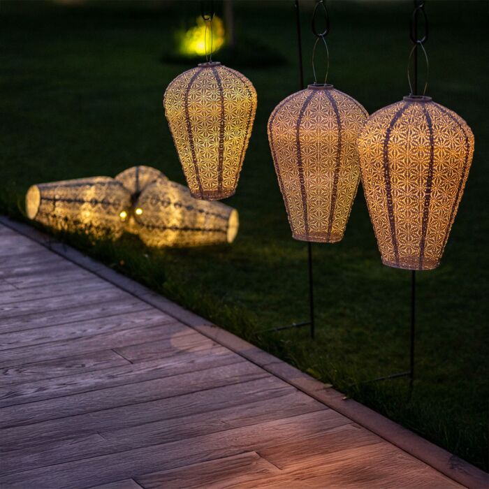 Lumiz Solar-Lampion Balloon XL 50x35 cm