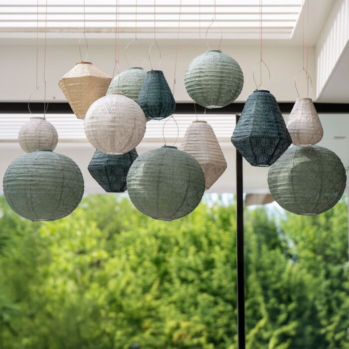 Lumiz Solar-Lampion Balloon XL 50x35 cm