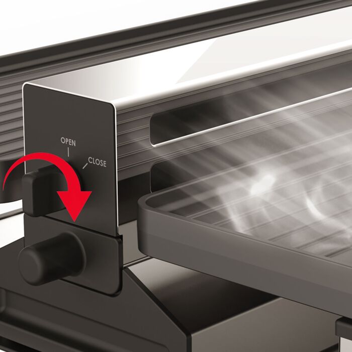 Trisa Raclette «Pure Melt» mit Abzug und Aktivkohlefilter