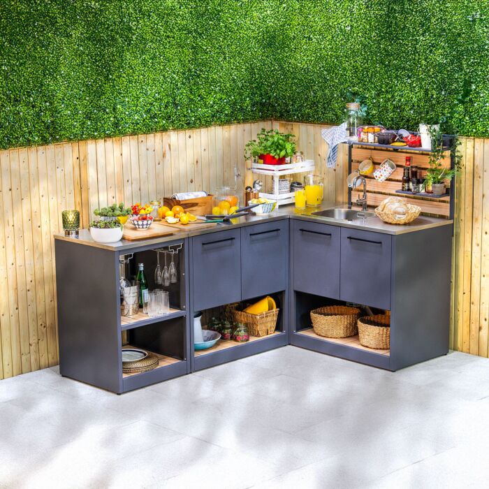 Sahara Outdoorküche Eckmodul