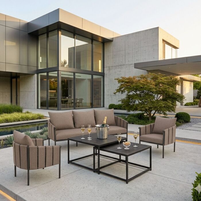 Gartenlounge Nice, 3-teilig