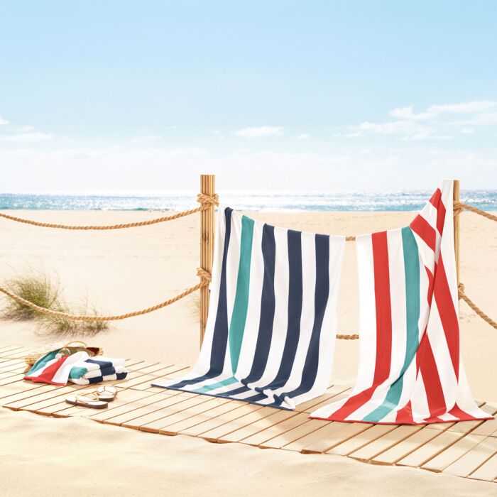 Serviette de plage Egeria Beach Cabana Stripe